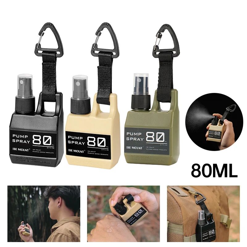 Perfume Fragrance Refill - 80ml Atomizer Bottle Portable Pump Spray