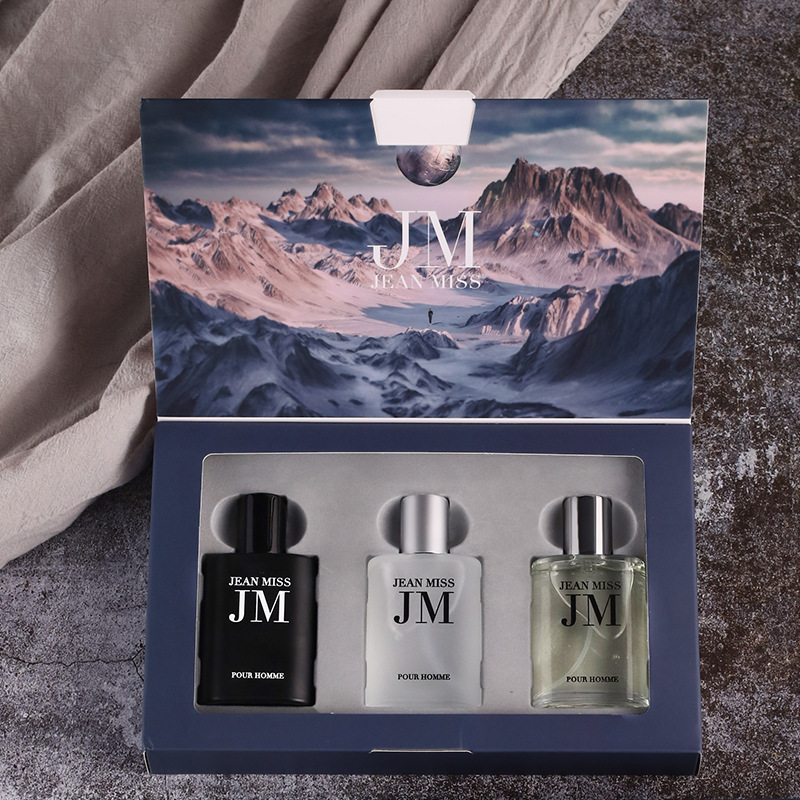 Perfume Fragrance Gift Set - 3 Pcs Men Eau de Toilette