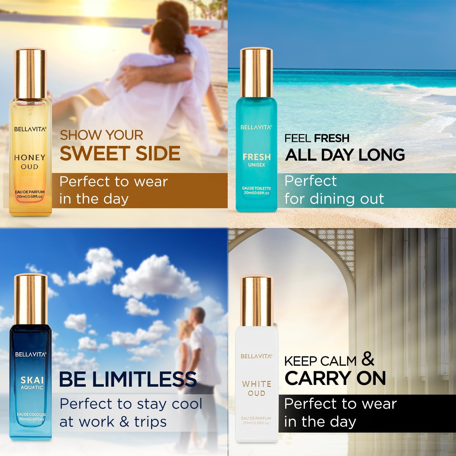 Generic Bella Vita Luxury Unis - огляд і ціна Perfume Fragrance Gift Set
