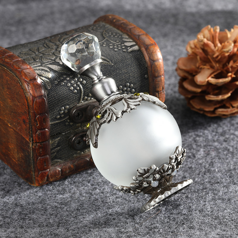 Antique Silver Metal Glass Per - огляд і ціна Perfume Fragrance Refill
