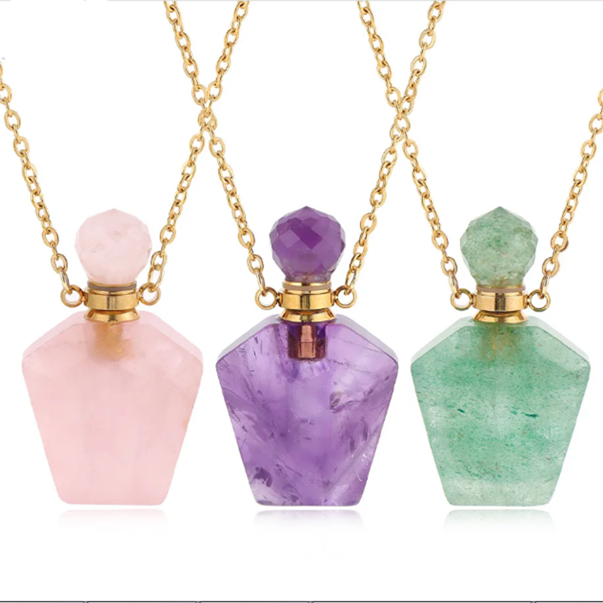 Natural Crystal Stone Perfume  - огляд і ціна Rose Water Spray