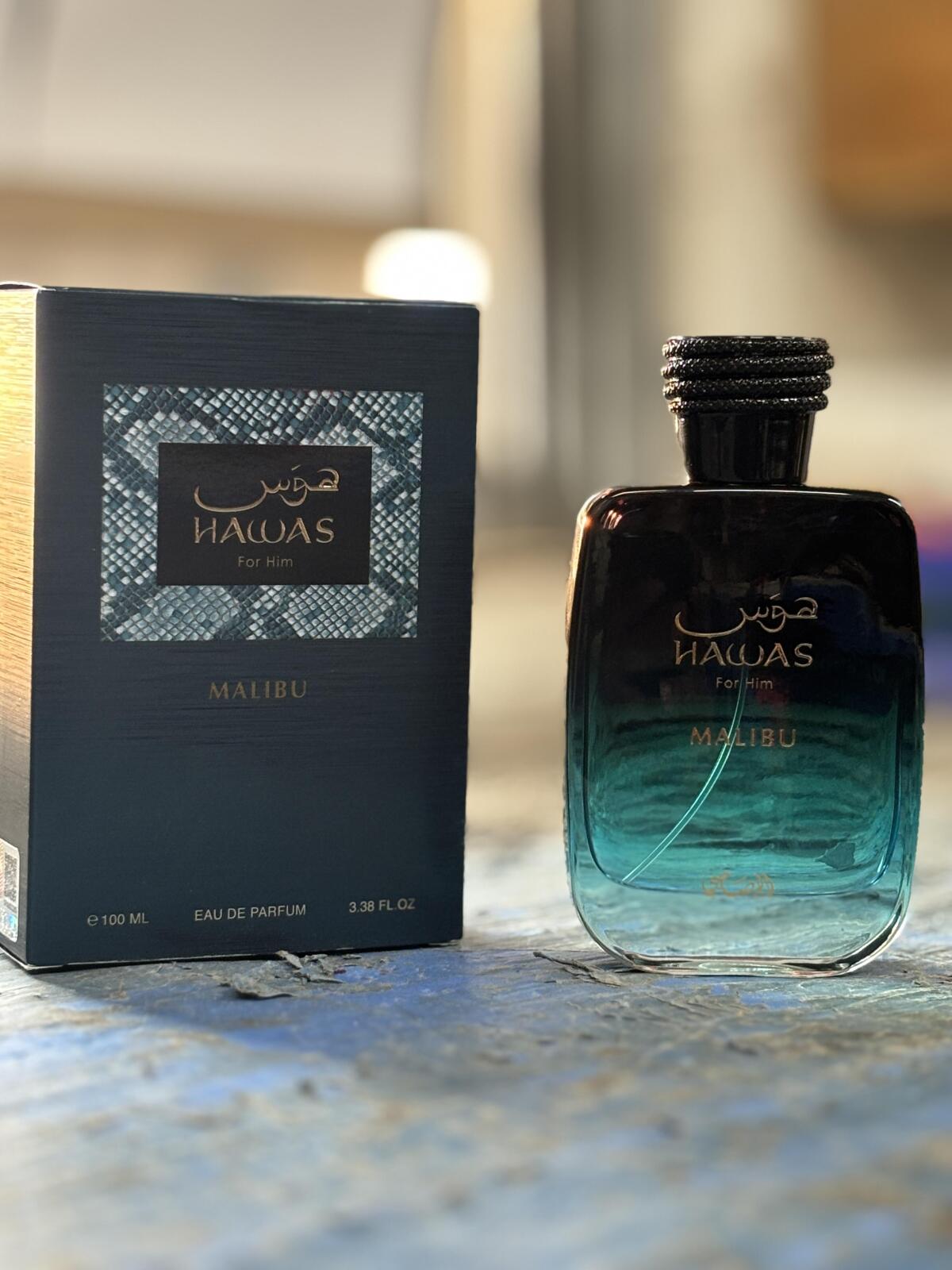 Rasasi Hawas Malibu For Him ED - огляд і ціна Perfume Fragrance Notes