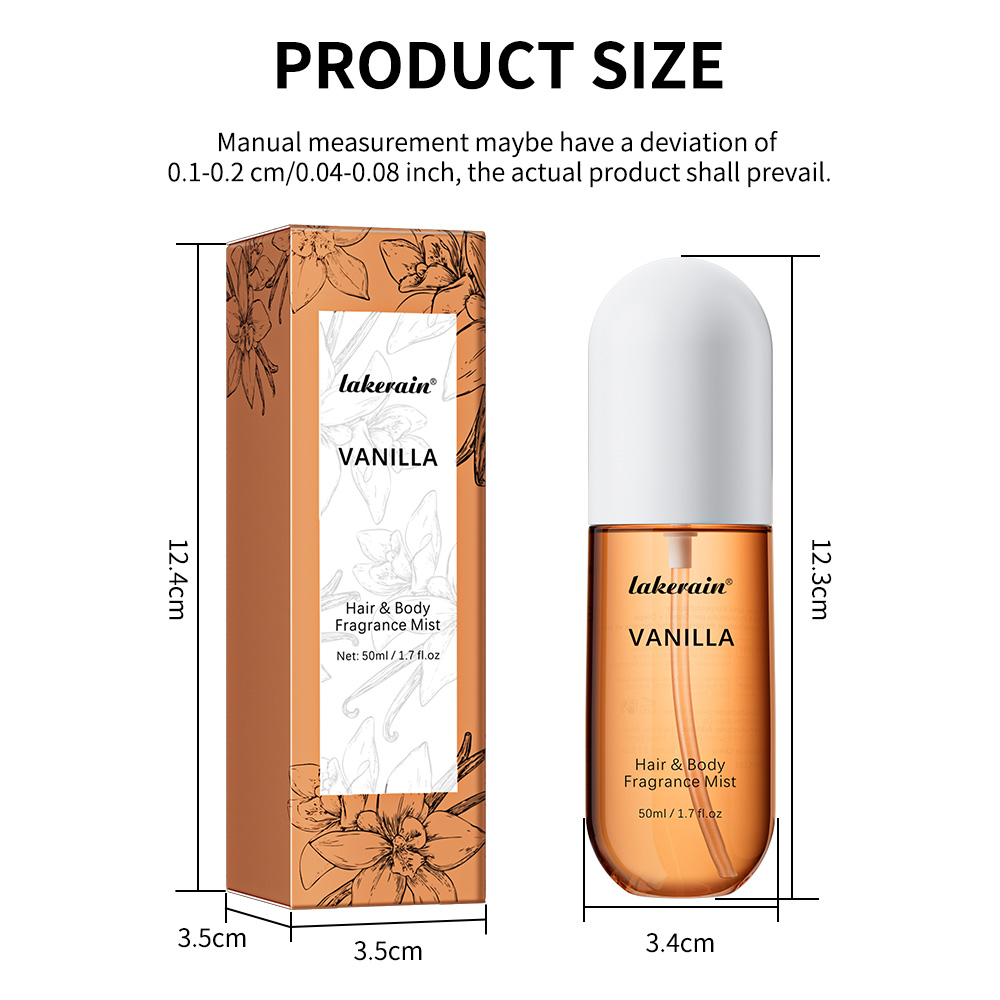 50ml Vanilla Rose Fragrance Sp - огляд і ціна Perfume Fragrance Mist