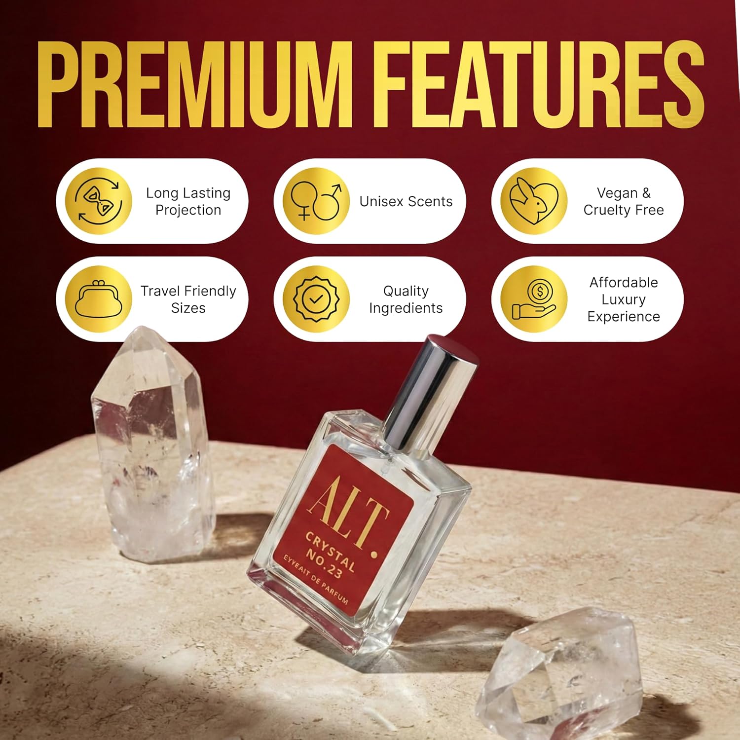 ALT. FRAGRANCES Crystal No. 23 - огляд і ціна Perfume Fragrance Notes