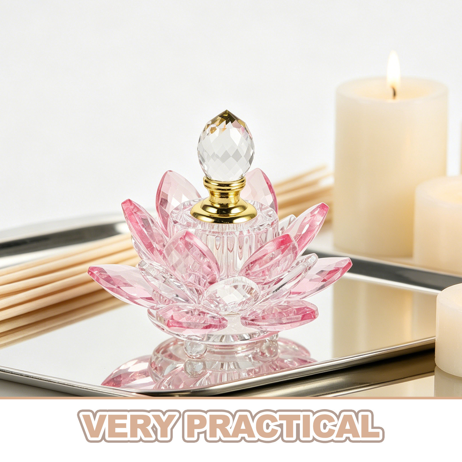 Refillable Crystal Lotus Flowe - огляд і ціна Perfume Fragrance Refill