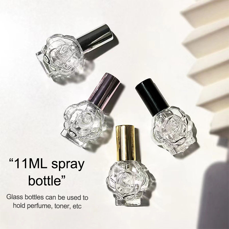 New 10ML Perfume Bottle Glass  - огляд і ціна Rose Water Spray