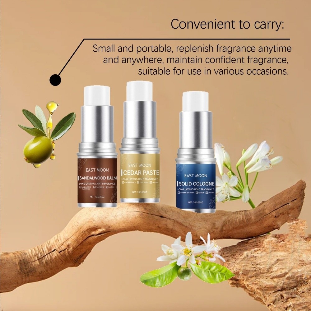 Natural EAST MOON Solid Perfum - огляд і ціна Cologne Solid Balm
