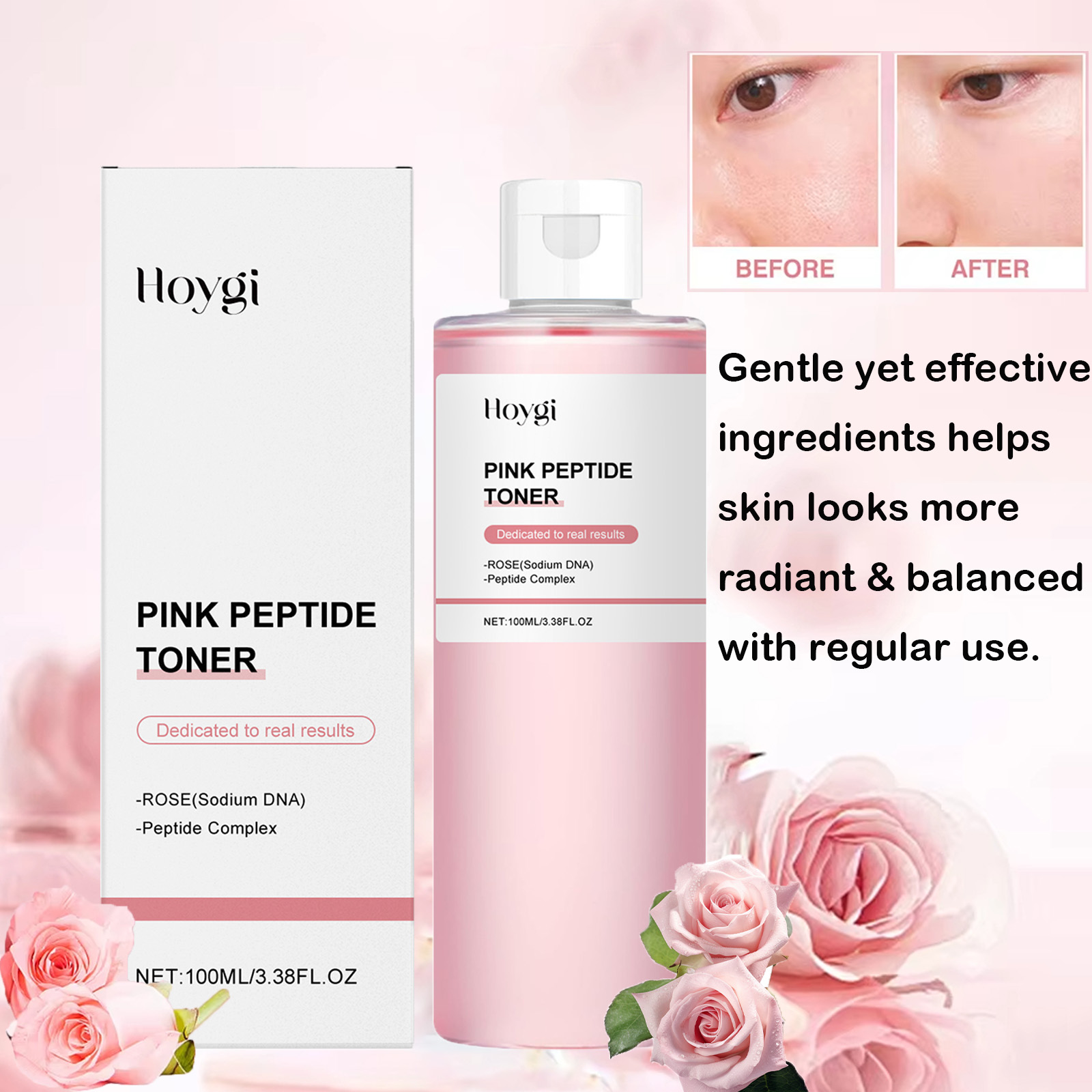 Rose Essence Toner Glowing Ski - огляд і ціна Rose Water Spray